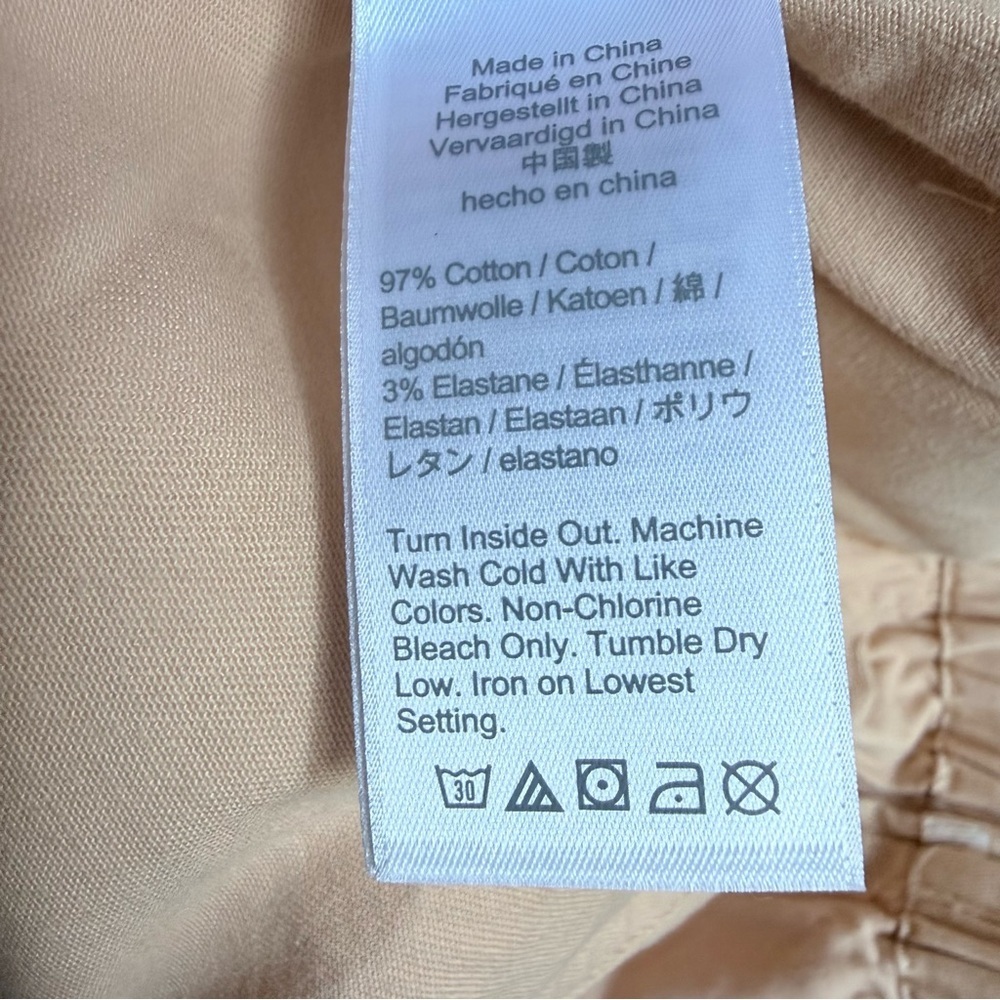 NWT J. Crew Pull On Wide Leg Chino Pants Sz L - Picture 7 of 8